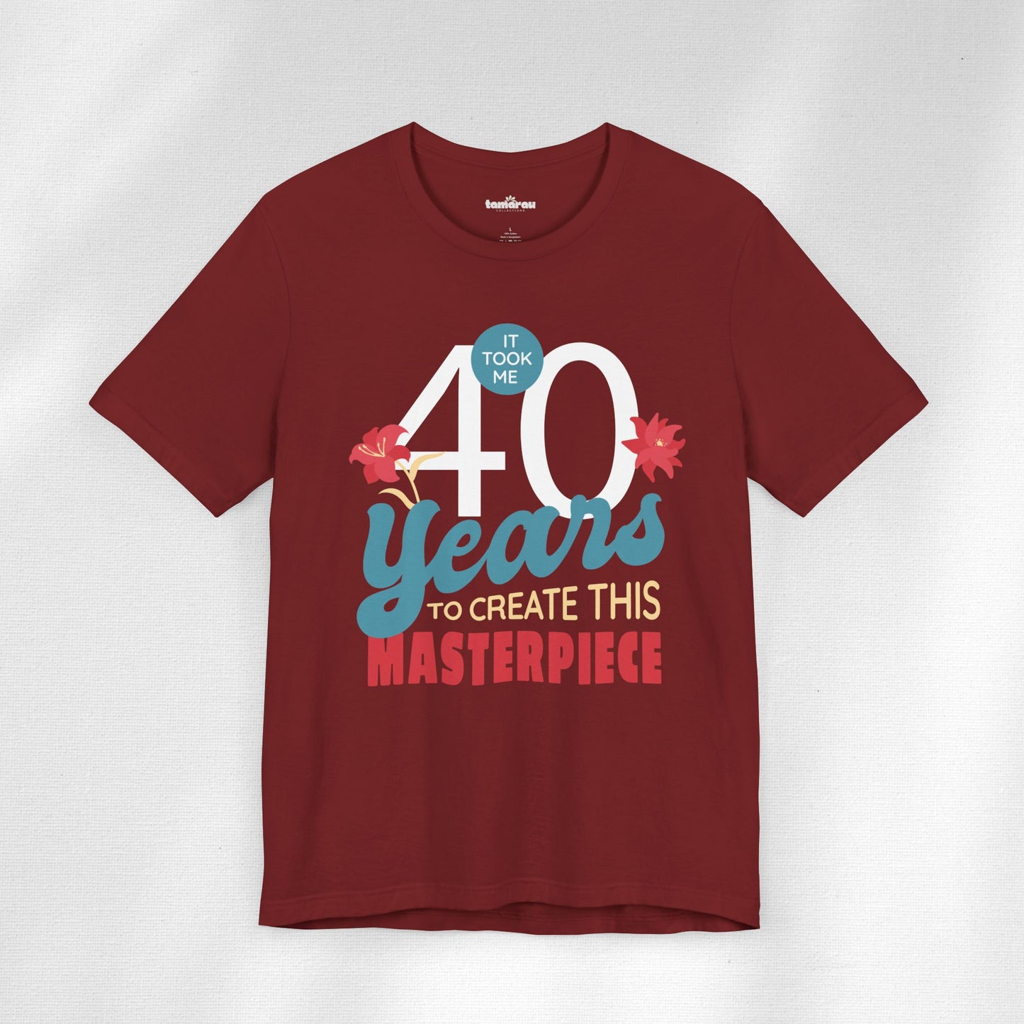 40 Years of Masterpiece Birthday T-Shirt