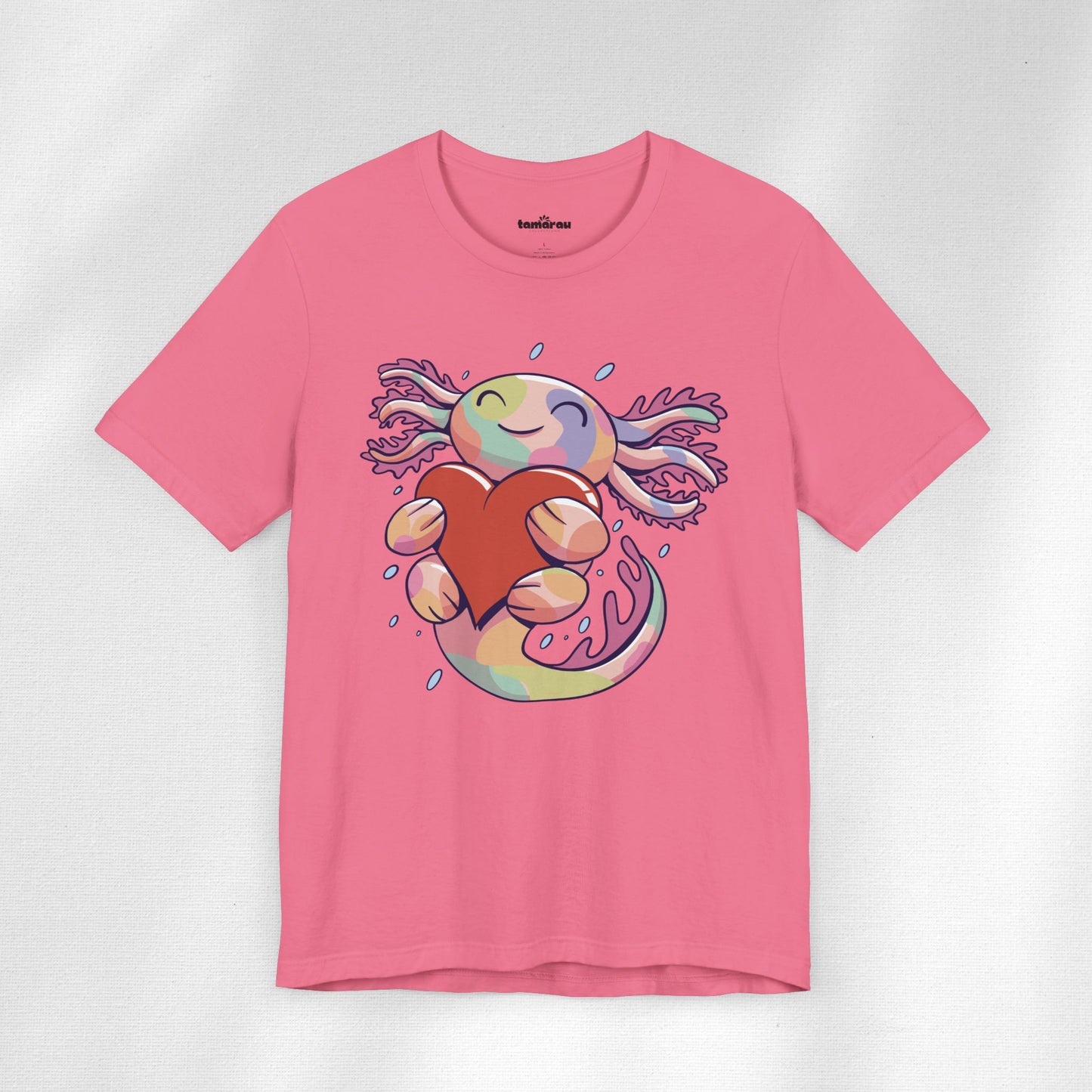 Axolotl Love Valentines T-Shirt