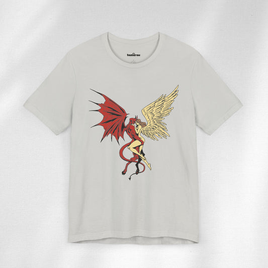 Demon & Angels Love Valentines T-Shirt