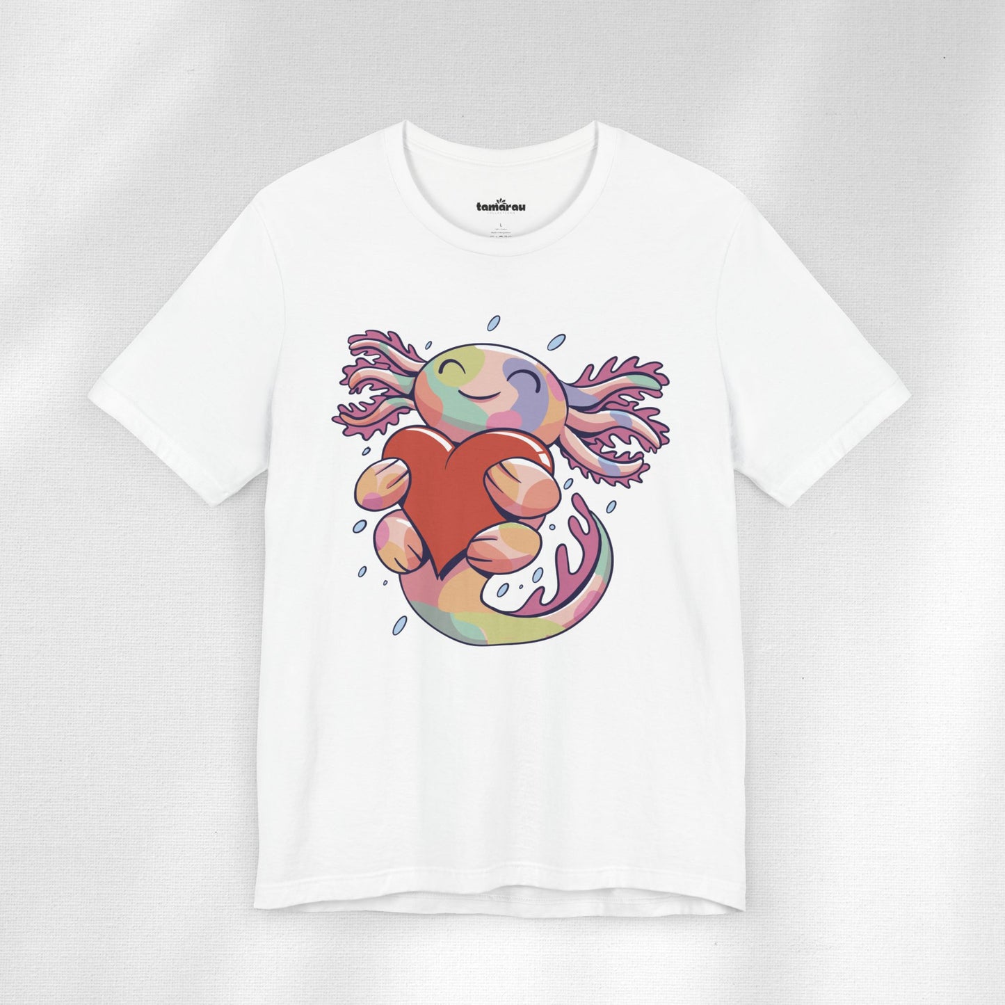 Axolotl Love Valentines T-Shirt