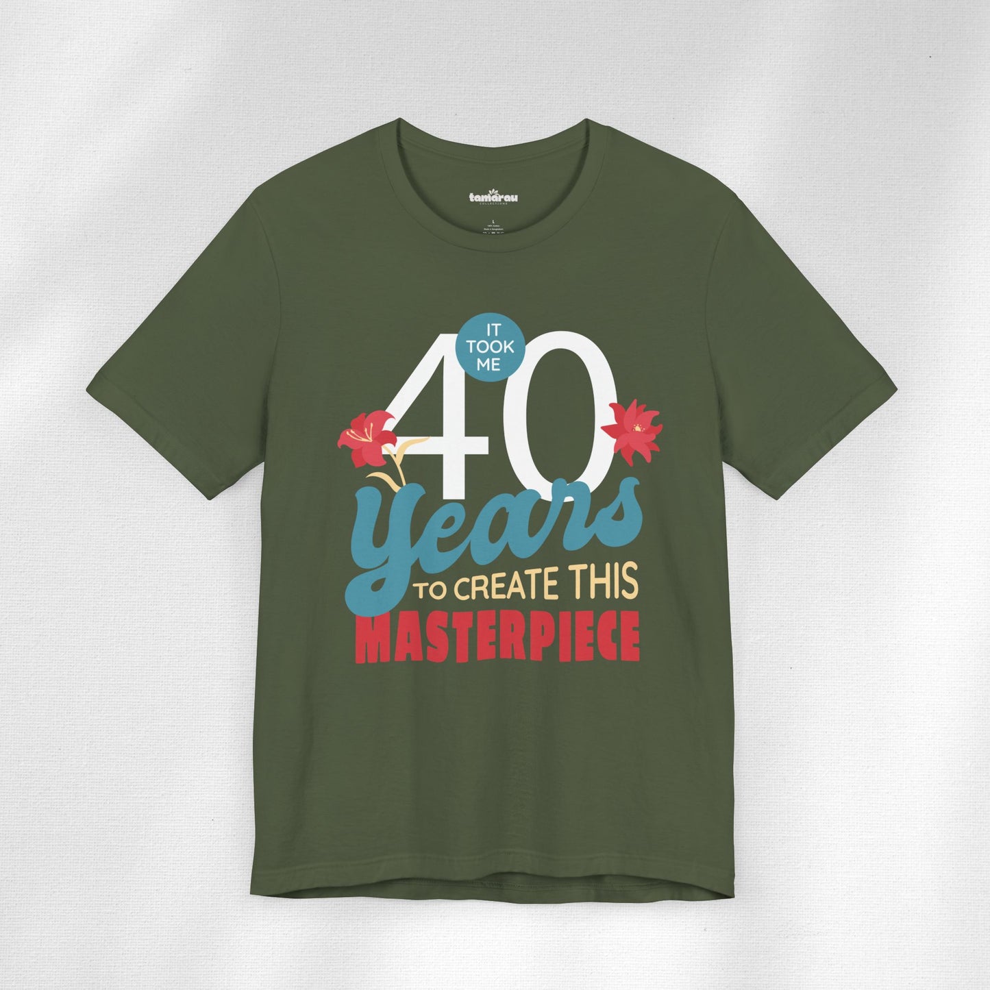 40 Years of Masterpiece Birthday T-Shirt