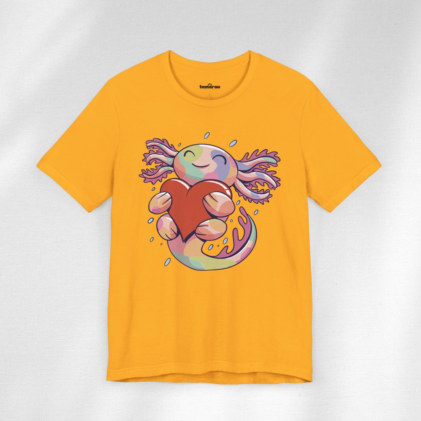 Axolotl Love Valentines T-Shirt