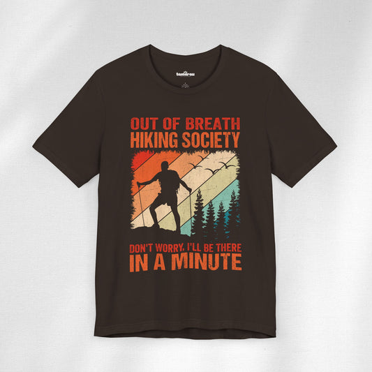 Out Of Breath Hiking Society T-Shirt