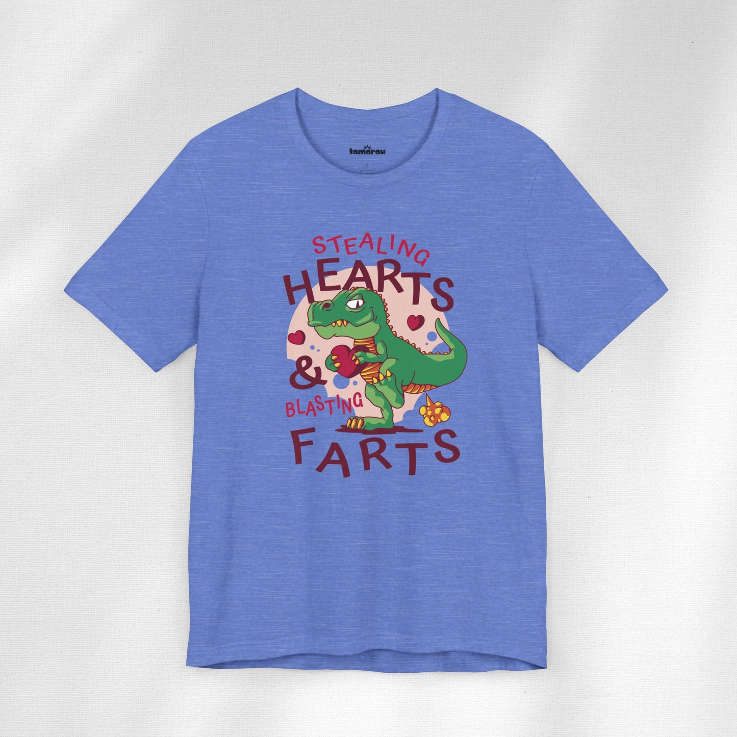 Stealing Hearts Dino Valentines T-Shirt