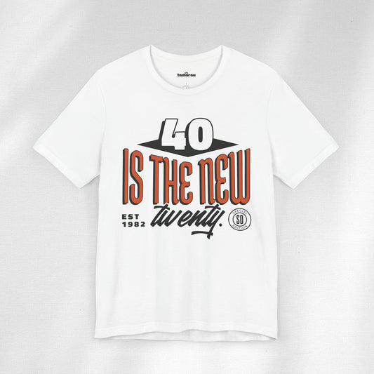 40 Is The New Twenty Birthday T-Shirt