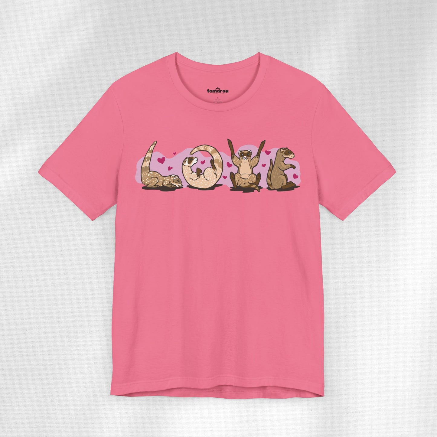 Ferret Love Valentines T-Shirt