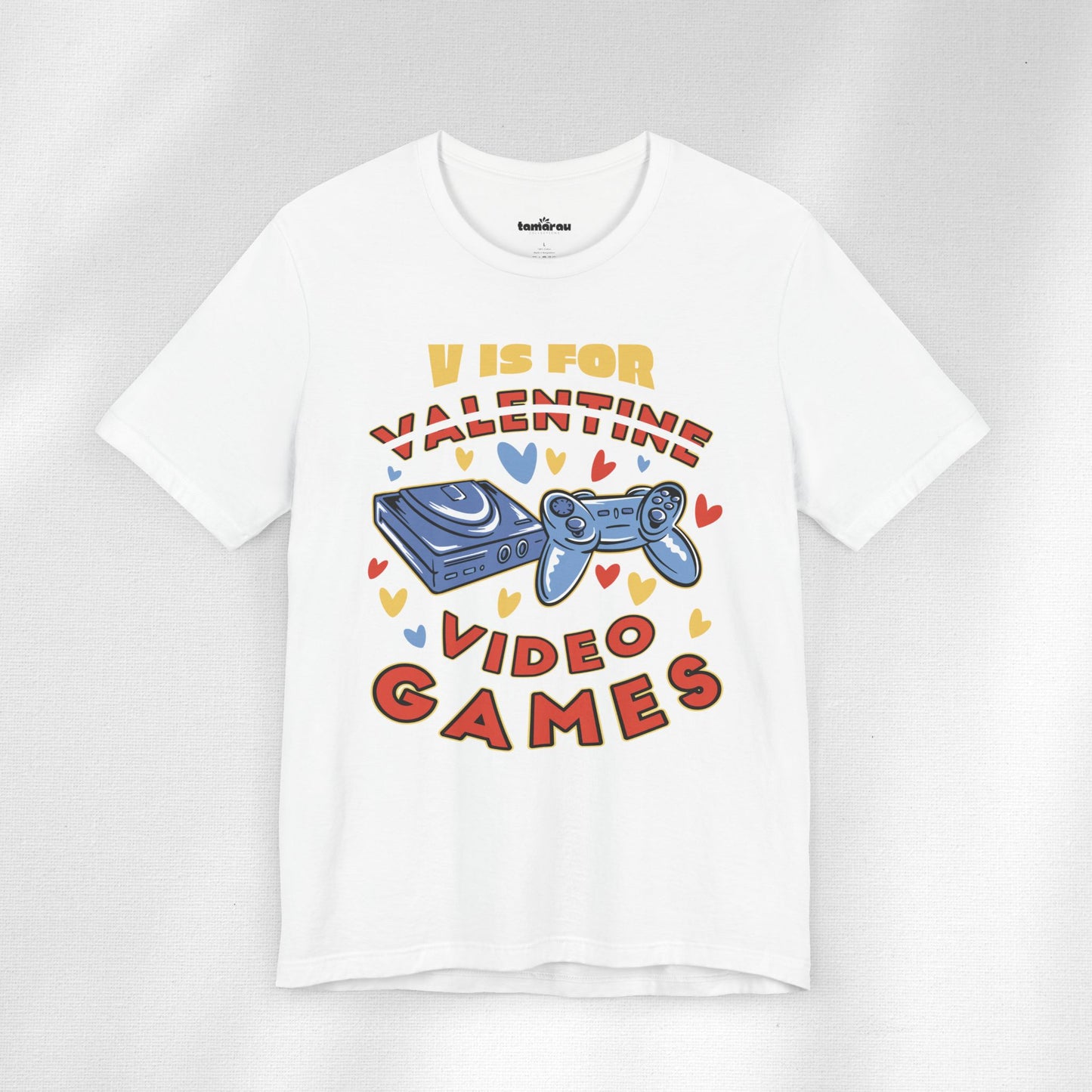 V-for Video Game Valentines T-Shirt