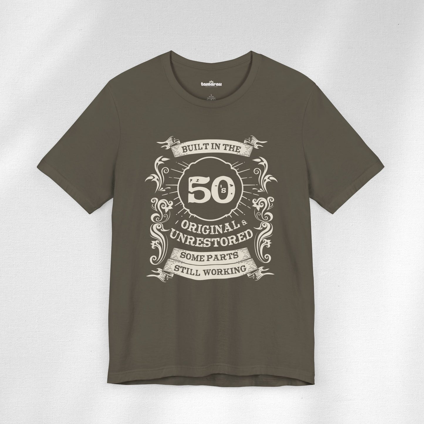 Built In The 50's Birthday T-Shirt