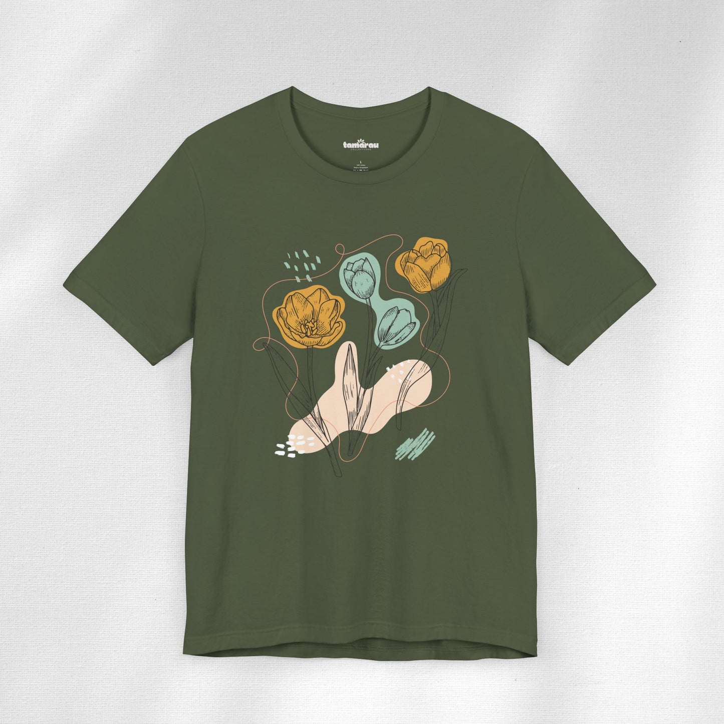 Springtime Bloom Tulip T-Shirt