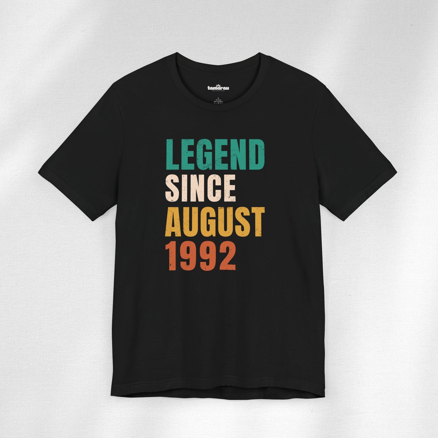 Legend Since August 1992 Birthday T-Shirt