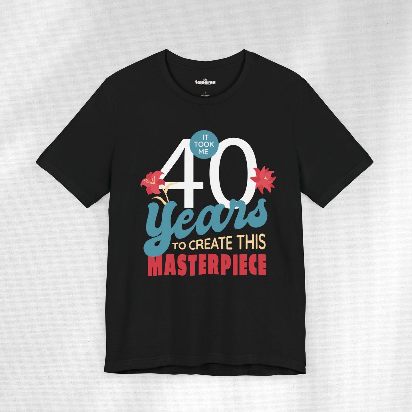 40 Years of Masterpiece Birthday T-Shirt