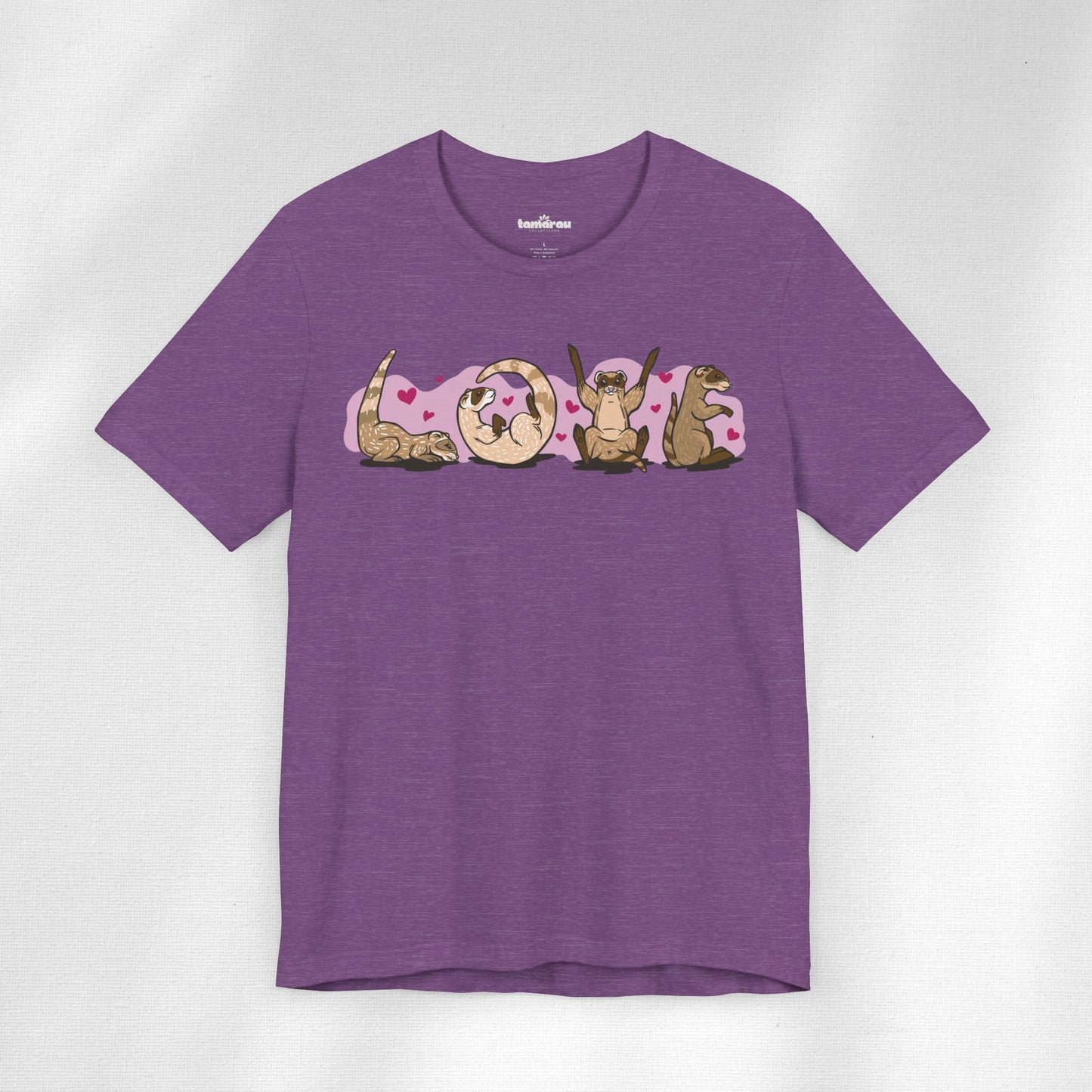 Ferret Love Valentines T-Shirt